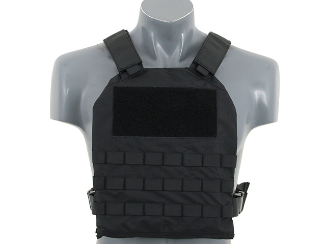 Simple Plate Carrier with Dummy Soft Armor Inserts