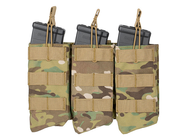 Open Top Triple 7.62x39 AK Mag Pouch - Multicamo