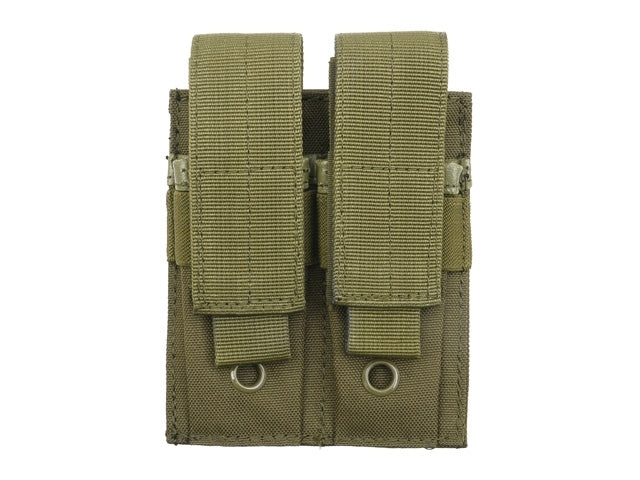 Double pouch for pistol magazines