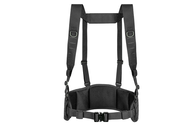 Patrol Tactical Belt with Suspenders MOLLE, Laser Cut