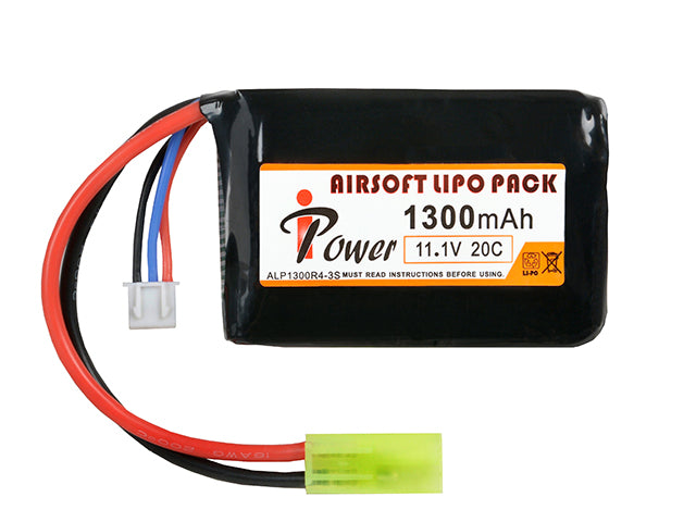 Batteri LiPo 1300mAh 11,1V 20C