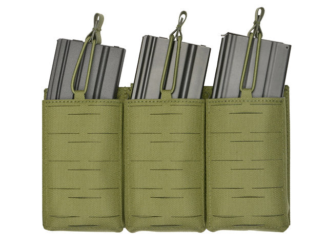 Laser-Cut Panel with 3 AR15 Magazine Pouches