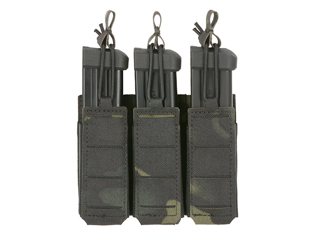 Triple Elastic Pistol Magazine Pouch Laser-cut - MB
