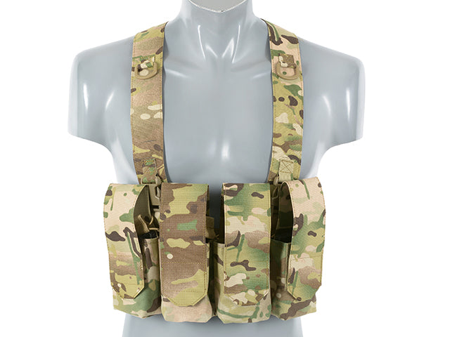 Chest Rig Laser-Cut with AR/AK Pouches - Multicamo
