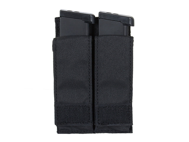 Double Pistol Mag Pouch - Black