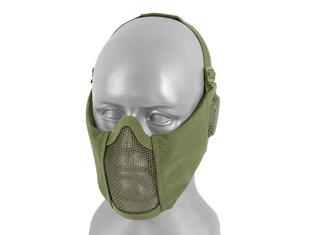 Low-Profile Mesh Mask with Cheek and Ear Protection type B