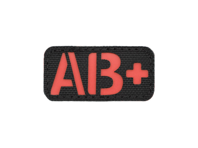 Laser Cut AB+ Blood Type Patch