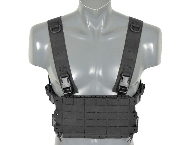 Chest Rig COMPACT - Buckle-up, MOLLE Laser Cut