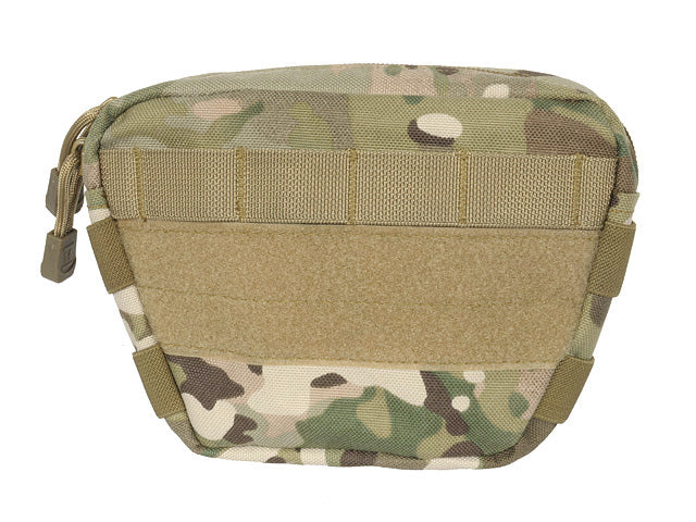 Drop Down Under Zip Pouch for Plate Carrier - Multicamo