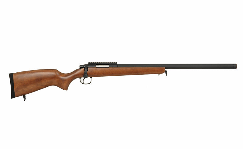 202 bolt-action airsoft riffel - ægte træ