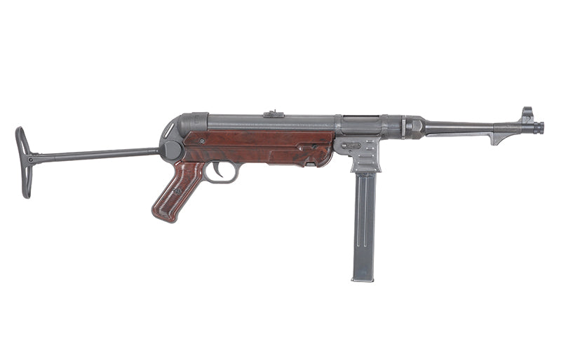 MP40 helmetal AEG maskinpistol Replica - Brown/Oxidized