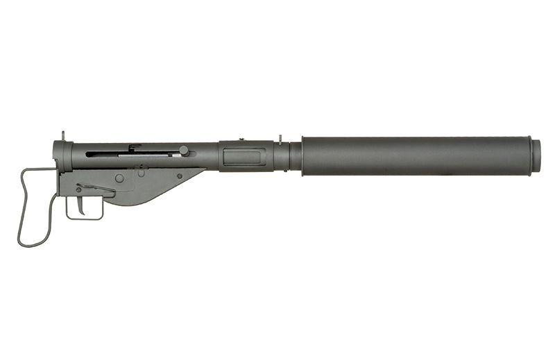 STEN MK2 SOE Commando Greb Full Steel maskinpistol Replica - Grå
