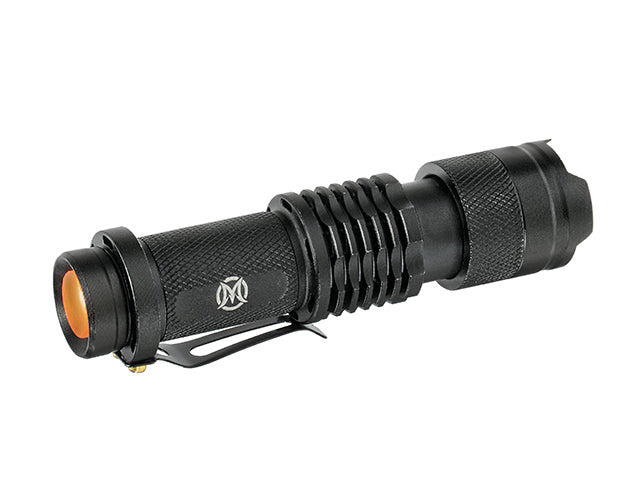 Mini telescopic flashlight - Sort