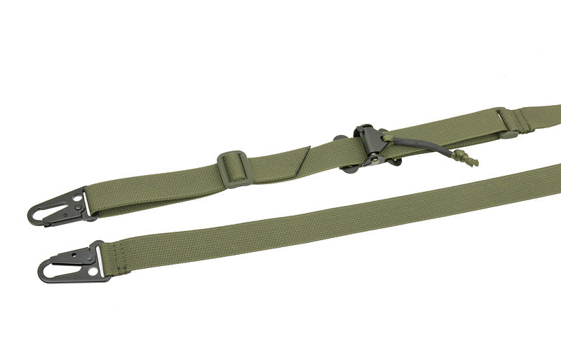 Two-point tactical sling with quick adjustment - Multicamo Tropic