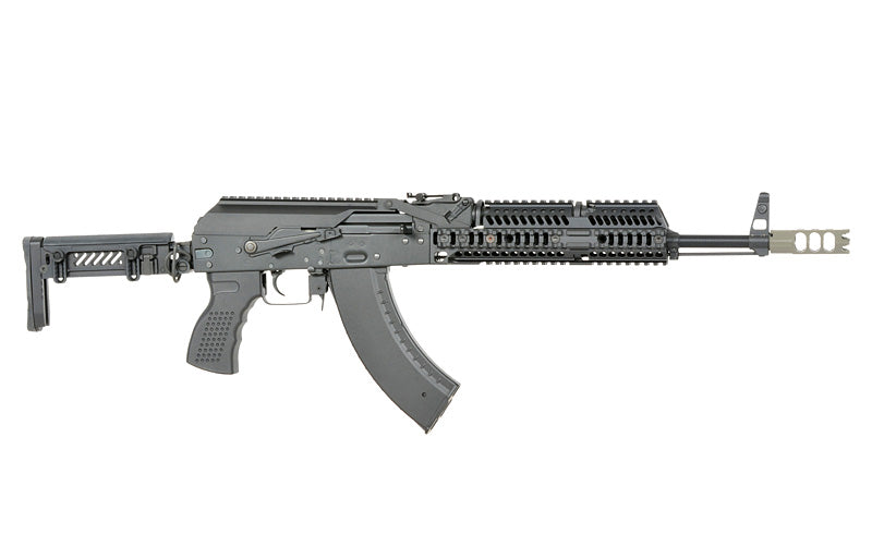 CM.113 AKM Taktisk Riffel Replica med Eshooter ETU, GEN-2