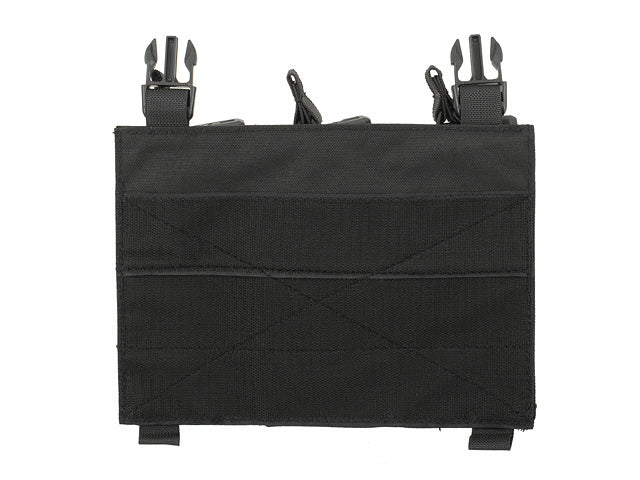 Buckle Up Triple 5.56 Pouch Panel - Black