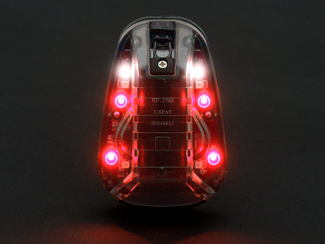 HEL-STAR 6 GEN III hjelm marker - Black/Red