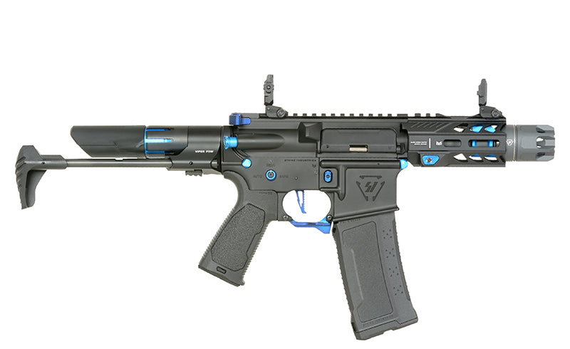Strike industries 4" Raiders Competition PDW AEG Riffel, GEN-2 - Blå