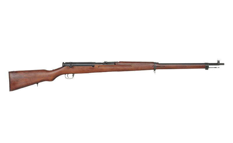 Type 38 bolt-action airsoft riffel - ægte træ