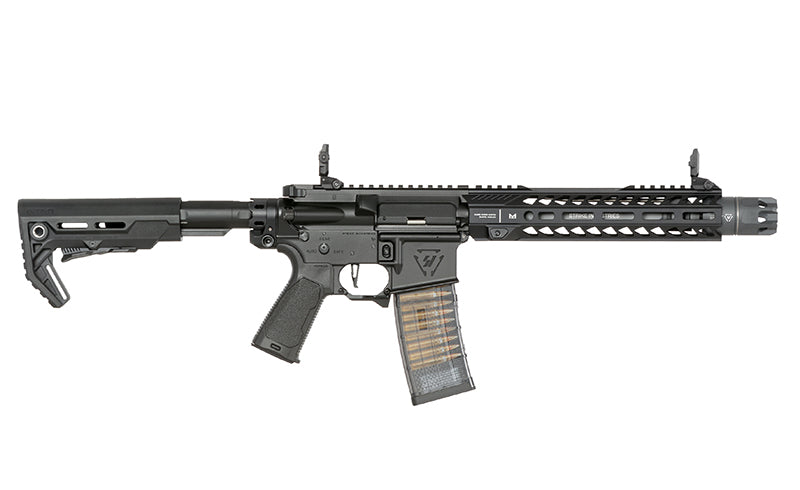 Strike Industries 10" Raider SBR CGS Lightning Serie GBBR Karabin Replica - Sort