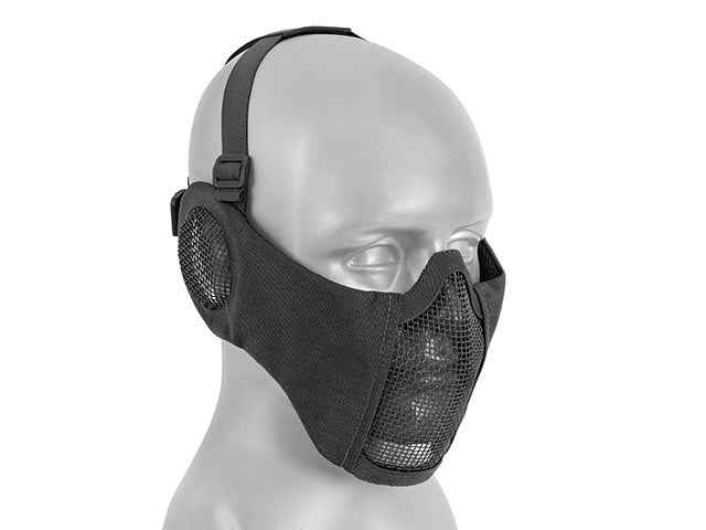 Low-Profile Mesh Mask with Cheek and Ear Protection type B