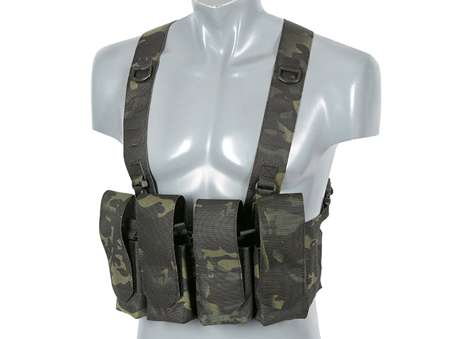 Chest Rig Laser-Cut with AR/AK Pouches - MB