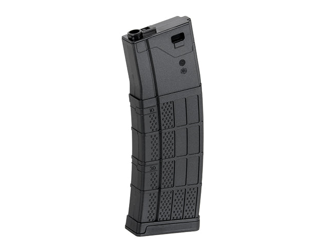 130-round modern riffel magasin 416/SCAR16/AR15 - Sort