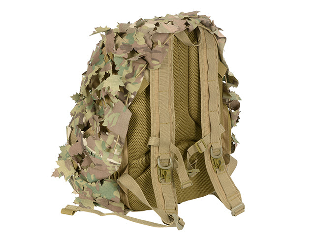 3D Laser-Cut Camouflage Backpack Cover - Multicamo