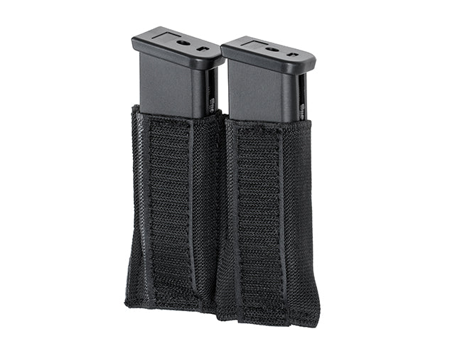 Plate Carrier Double Pistol Magazine Insert - Black