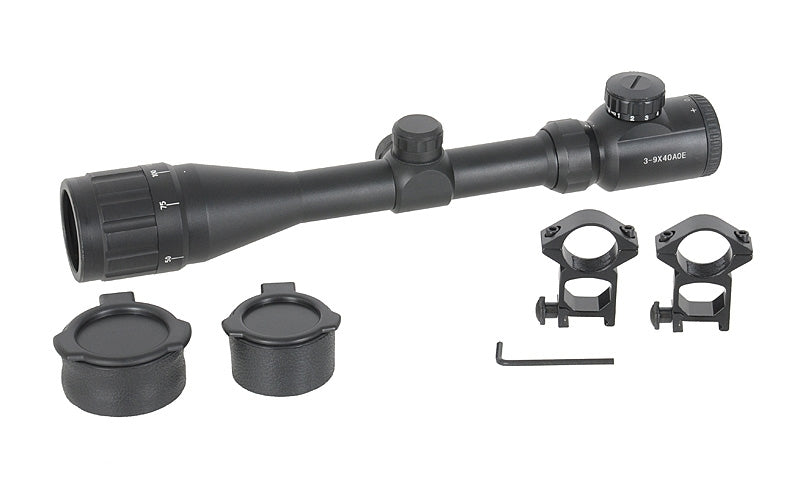 Scope 3-9x40AOE with parallax regulation