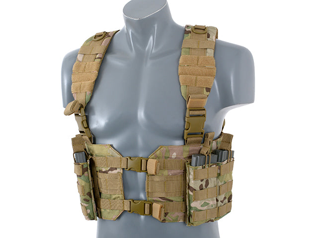 Split Front Chest Harness - Multicamo
