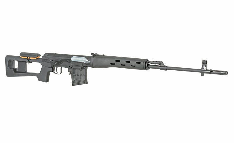 SVD Airsoft Bolt Action Sniper Riffel - Sort