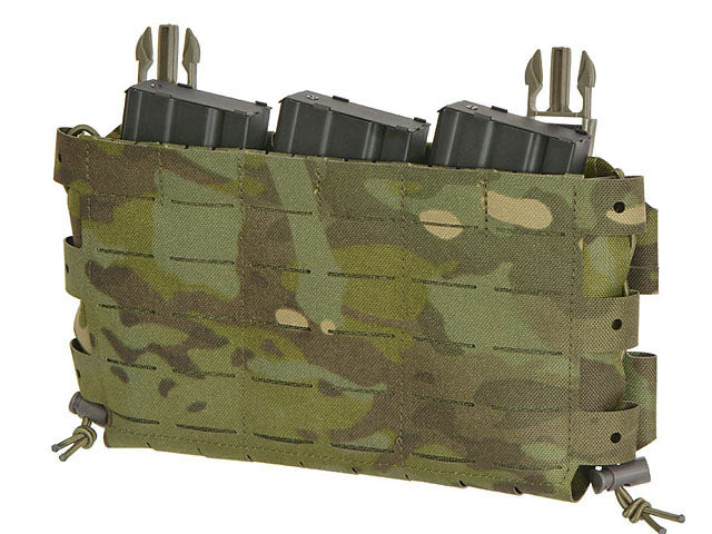 Buckle-up COMPACT - insert for 3 magazines, MOLLE Laser Cut - Multicam Tropic