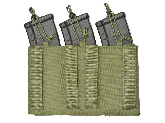 Laser-Cut Panel with 6 AR15/AK Magazine Pouches