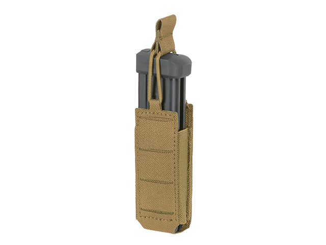 Single Elastic Laser-Cut Pistol Magazine Pouch