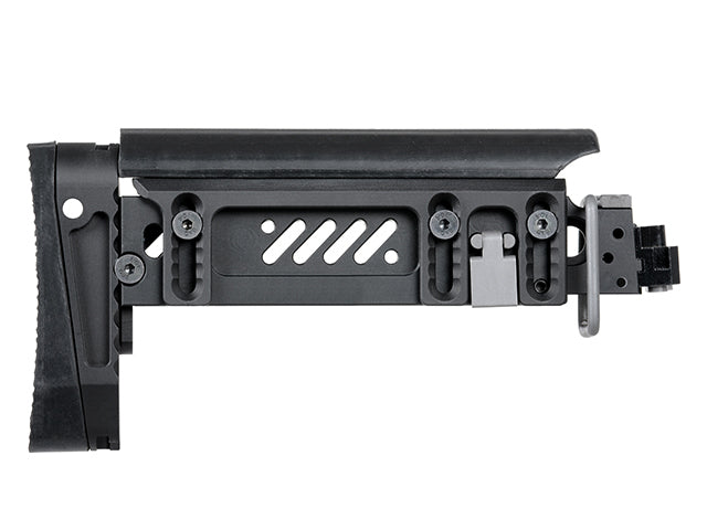 AK russisk side foldbar buttstock - Sort
