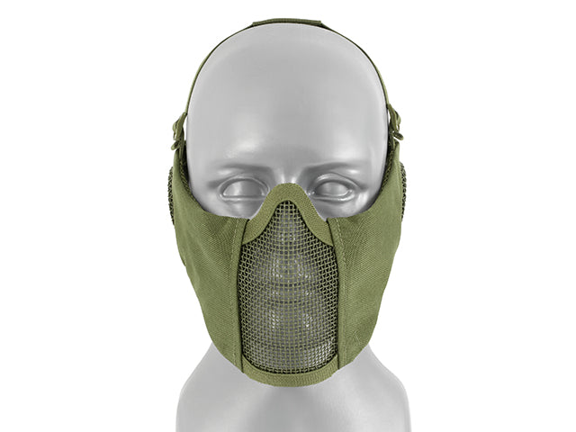 Low-Profile Mesh Mask with Cheek and Ear Protection type B