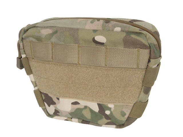 Drop Down Under Zip Pouch for Plate Carrier - Multicamo