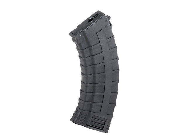 130rd AK47 Reinforced Polymer Magasin - Sort