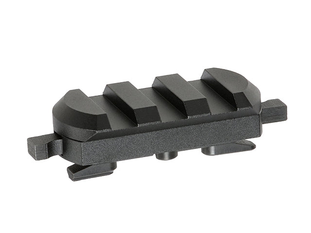 Short MLOCK quick-mount picatinny skinne