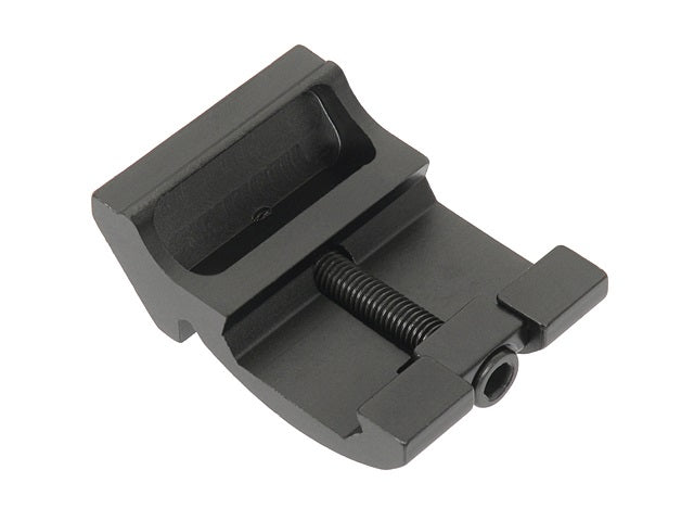 45-Degree Picatinny skinnemontage - Sort