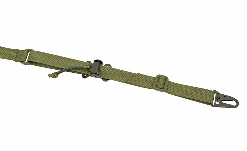 Two-point tactical sling with quick adjustment - Multicamo Tropic
