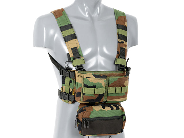 Micro MK3 Chest Rig - Woodland
