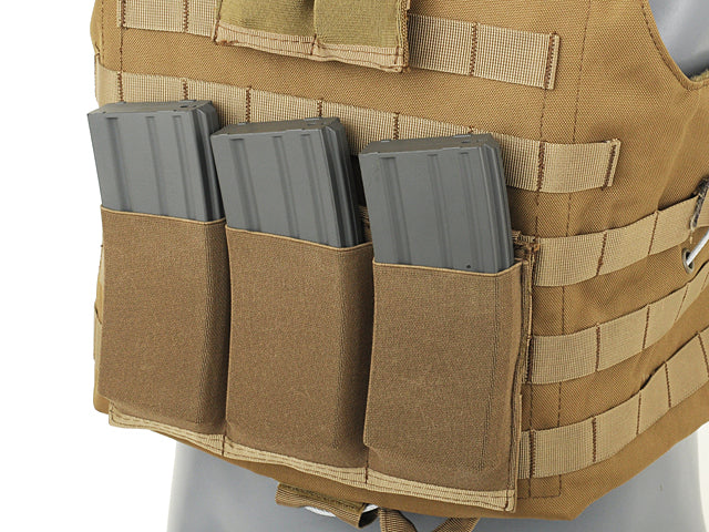 Elastic Triple M4/M16 Magazine Pouch