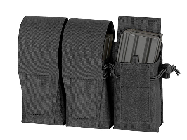 Triple Pouch for 6 AR15 Magazines, Laser Cut