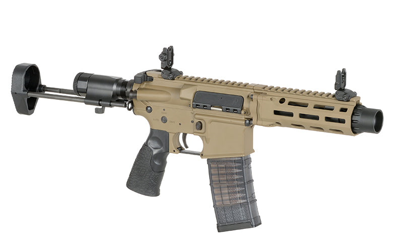 Daniel Defense DDM4 PDW SBR ESHOOTER ETU Replica - FDE
