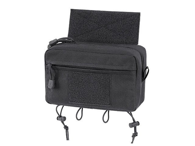 Two-Pocket Utility Pouch with Mounting Panel, Laser Cut