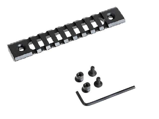 Key-Mod 124mm Picatinny Skinne Section