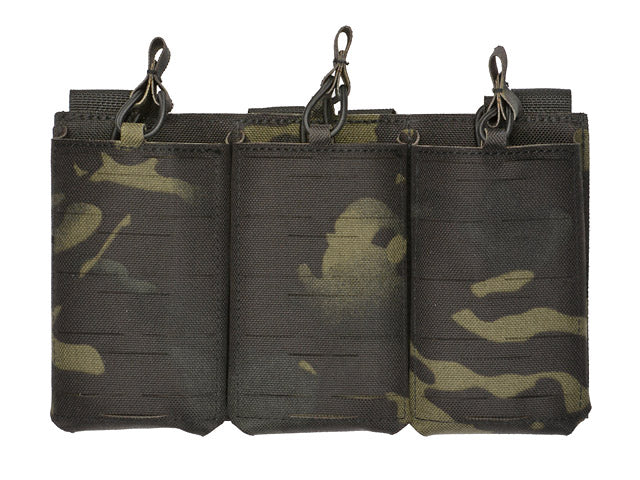Laser-Cut Panel with 3 AR15 Magazine Pouches - MB