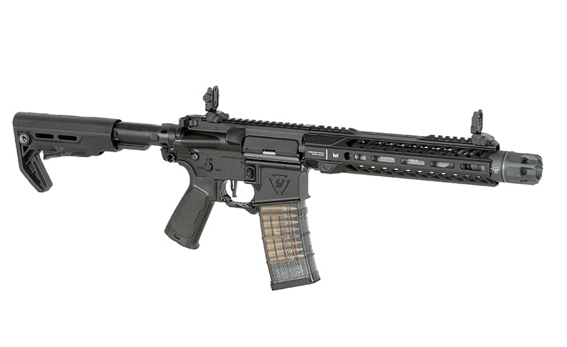 Strike Industries 10" Raider SBR CGS Lightning Serie GBBR Karabin Replica - Sort